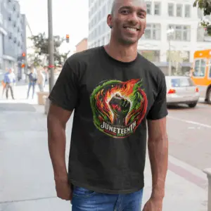 Black Juneteenth Fist