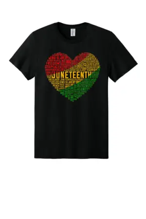 Juneteenth Freedom Words Tee