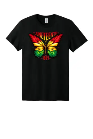 Juneteenth Butterfly Freedom Tee